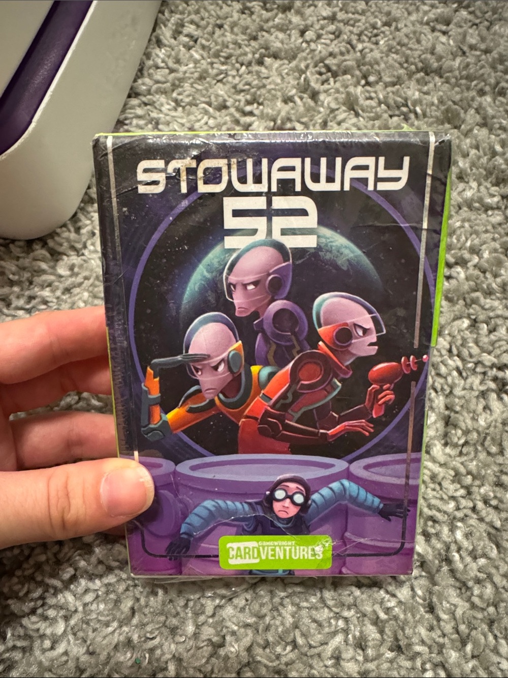 Stowaway 52 Card Game - Sci-Fi Artwork